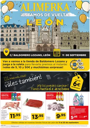 Catálogo Alimerka en Trobajo del Camino | ¡Estamos De Vuelta! | 2025-09-15T00:00:00.000Z - 2025-09-20T00:00:00.000Z