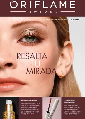 Catálogo Oriflame en Sevilla | Resalta Tu Mirada | 2025-09-15T00:00:00.000Z - 2025-10-07T00:00:00.000Z