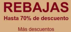 Hasta 70% de descuento