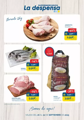 Catálogo Supermercados La Despensa en Cuenca | Válido Del 16 Al 22 De Septiembre De 2025 | 2025-09-16T00:00:00.000Z - 2025-09-22T00:00:00.000Z