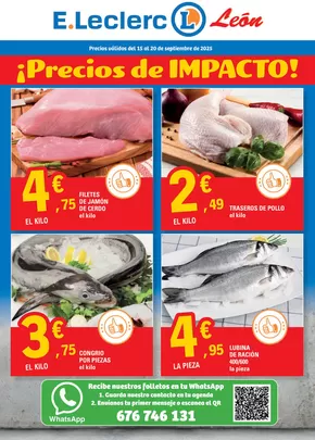 Catálogo E.Leclerc | Precios válidos del 15 al 20 de septiembre de 2025 | 2025-09-16T00:00:00.000Z - 2025-09-20T00:00:00.000Z