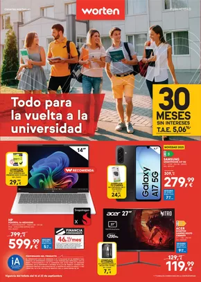 Todo para la vuelta a la universidad