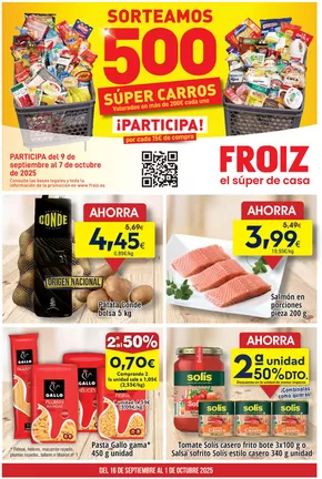 Catálogo Froiz en Cangas | Del 16 De Septiembre Al 1 De Octubre 2025 | 2025-09-17T00:00:00.000Z - 2025-10-01T00:00:00.000Z