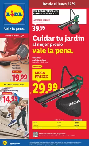 Catálogo Lidl en Vitoria | ¡Bazar Lidl! Ofertas válidas del 22/09 al 28/09 | 2025-09-22T00:00:00.000Z - 2025-09-28T00:00:00.000Z