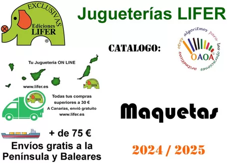 Catálogo Jugueterías Lifer en Santa Cruz de Tenerife | Maquetas | 2025-09-18T00:00:00.000Z - 2025-12-31T00:00:00.000Z