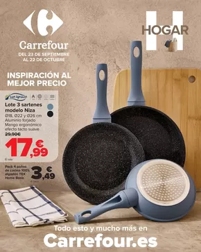 Catálogo Carrefour en Segovia | HOGAR OTOÑO | 2025-09-23T00:00:00.000Z - 2025-10-22T00:00:00.000Z