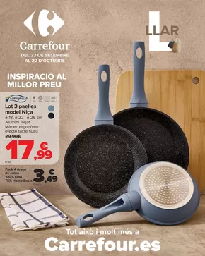 Catálogo Carrefour en Sant Fruitós de Bages | HOGAR OTOÑO | 2025-09-23T00:00:00.000Z - 2025-10-22T00:00:00.000Z