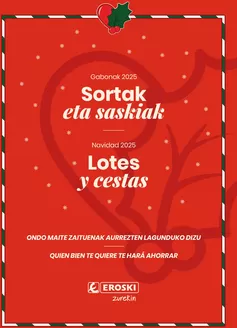 Catálogo Eroski en Beasain | Lotes y Cestas Navidad 2025 | 2025-10-16T00:00:00.000Z - 2026-01-06T00:00:00.000Z