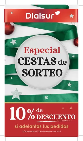 Catálogo Dialsur Cash & Carry en Murcia | Especial Cestas Sorteo | 2025-09-22T00:00:00.000Z - 2025-11-07T00:00:00.000Z
