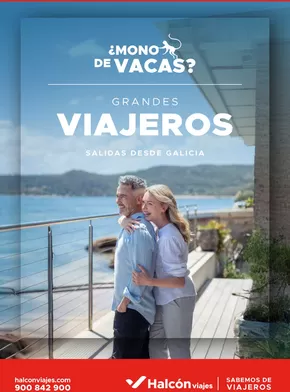 Catálogo Halcón Viajes en Gáldar | Folleto Grandes Viajeros - Salidas desde Galicia | 2025-09-22T00:00:00.000Z - 2026-09-22T00:00:00.000Z