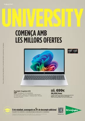 Catálogo El Corte Inglés en Palma de Mallorca | Comença Amb Les Millors Ofertes | 2025-09-22T00:00:00.000Z - 2025-10-01T00:00:00.000Z