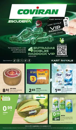 Catálogo Coviran en Cunit | Válido del 23 de septiembre al 4 de octubre de 2025 | 2025-09-23T00:00:00.000Z - 2025-10-04T00:00:00.000Z