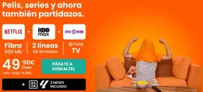 Catálogo Euskaltel en Burgos | Pelis, series y ahora también partidazos | 2025-09-22T00:00:00.000Z - 2025-10-05T00:00:00.000Z