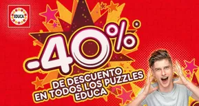 Catálogo Centroxogo en Santiago de Compostela | -40% De Descuento En Todos Los Puzzles Educa | 2025-09-22T00:00:00.000Z - 2025-10-22T00:00:00.000Z