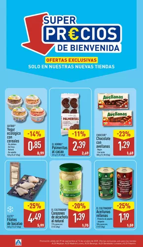 Catálogo ALDI en Bilbao | ¡Precios irresistibles! | 2025-09-29T00:00:00.000Z - 2025-10-12T00:00:00.000Z