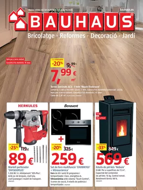 Catálogo BAUHAUS en Avilés | Bricolatge, reformes, decoración i jardí | 2025-09-25T00:00:00.000Z - 2025-10-22T00:00:00.000Z