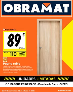 Catálogo Obramat en Las Palmas de Gran Canaria | Del 19 de septiembre al 6 de octubre de 2025 obramat.es | 2025-09-23T00:00:00.000Z - 2025-10-06T00:00:00.000Z