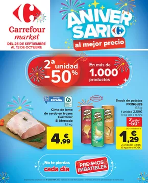 Catálogo Carrefour Market en San Pedro de Alcántara | Del 25 de septiembre al 13 de octubre | 2025-09-25T00:00:00.000Z - 2025-10-13T00:00:00.000Z