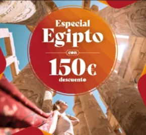 ¡150€ de descuento en Egipto!