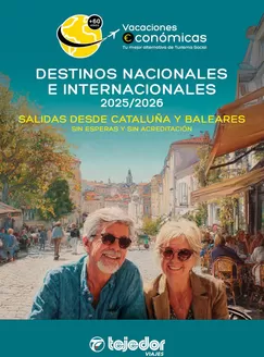 Catálogo Viajes Tejedor en Zaragoza | Destinos Nacionales E Internacionales 2025/2026 | 2025-09-24T00:00:00.000Z - 2026-12-31T00:00:00.000Z