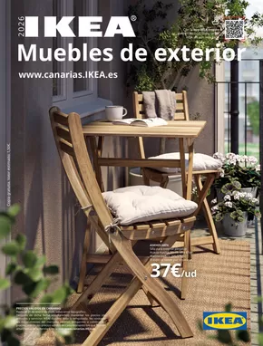 Catálogo IKEA en Arona | IKEA Catálogo Muebles de exterior | 2025-09-26T00:00:00.000Z - 2026-01-31T00:00:00.000Z