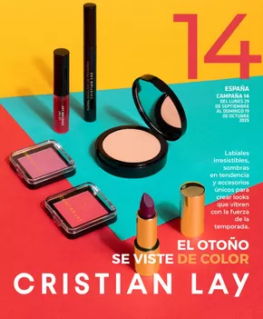 Catálogo Cristian Lay en Madrid | El Otoño Se Viste De Color | 2025-09-29T00:00:00.000Z - 2025-10-19T00:00:00.000Z