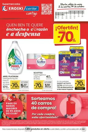 Catálogo Eroski en Huesca | ¡Ofertón! 2a unidade -70% | 2025-10-02T00:00:00.000Z - 2025-10-14T00:00:00.000Z