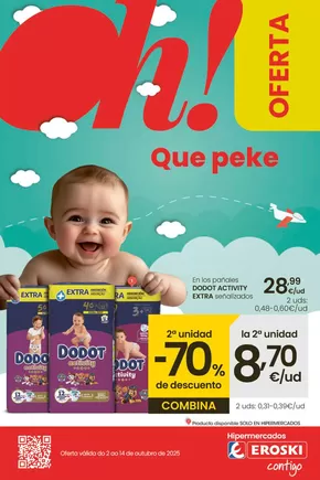 Catálogo Eroski en Las Palmas de Gran Canaria | Oh! Que peke | 2025-10-02T00:00:00.000Z - 2025-10-14T00:00:00.000Z