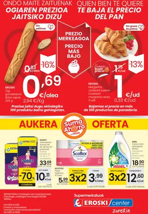 Catálogo Eroski en Lleida | Prezio Merkeagoa EROSKI CENTER | 2025-10-02T00:00:00.000Z - 2025-10-14T00:00:00.000Z