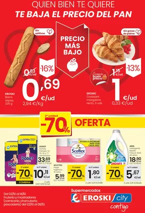 Precio más bajo SUPERMERCADOS EROSKI
