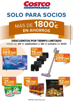 Catálogo Costco | Válido del 29 de septiembre al 26 de octubre de 2025 | 2025-09-29T00:00:00.000Z - 2025-10-26T00:00:00.000Z