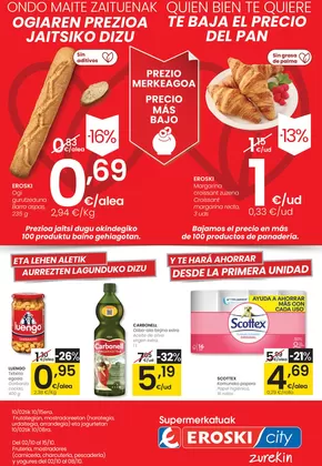 Catálogo Eroski en Las Palmas de Gran Canaria | Prezio Merkeagoa EROSKI CITY | 2025-10-02T00:00:00.000Z - 2025-10-15T00:00:00.000Z