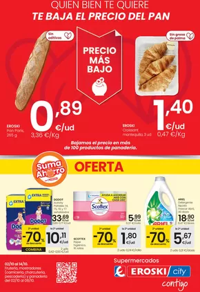 Catálogo Eroski | Precio más bajo | 2025-10-02T00:00:00.000Z - 2025-10-14T00:00:00.000Z