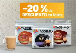 Catálogo Tassimo en Málaga | -20% de DESCUENTO en lotes | 2025-09-29T00:00:00.000Z - 2025-10-12T00:00:00.000Z
