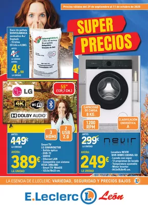 Catálogo E.Leclerc | SUPER PRECIOS | 2025-10-02T00:00:00.000Z - 2025-10-11T00:00:00.000Z