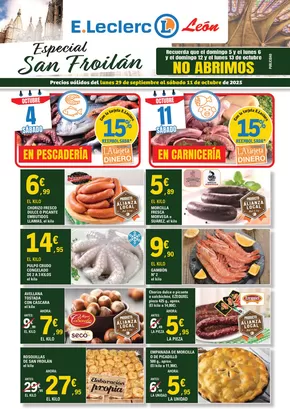 Catálogo E.Leclerc | Especial San Froilán | 2025-10-02T00:00:00.000Z - 2025-10-11T00:00:00.000Z