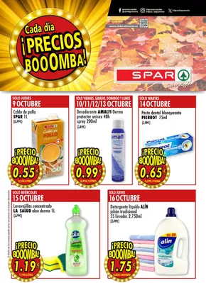 Catálogo SPAR | SPAR bombazos 9 -16 octubre | 2025-10-09T00:00:00.000Z - 2025-10-16T00:00:00.000Z