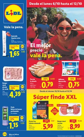 Catálogo Lidl | № 1 PRECIO - Ofertas válidas del 06/10 al 12/10 | 2025-10-06T00:00:00.000Z - 2025-10-12T00:00:00.000Z