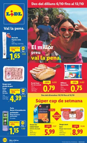 Catálogo Lidl en Barcelona | № 1 PRECIO - Ofertas válidas del 06/10 al 12/10 | 2025-10-06T00:00:00.000Z - 2025-10-12T00:00:00.000Z