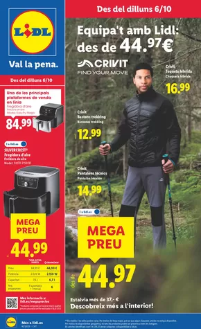 Catálogo Lidl en Roses | ¡Bazar Lidl! Ofertas válidas del 06/10 al 12/10 | 2025-10-06T00:00:00.000Z - 2025-10-12T00:00:00.000Z