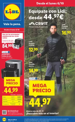 Catálogo Lidl en San Cristobal de la Laguna (Tenerife) | ¡Bazar Lidl! Ofertas válidas del 06/10 al 12/10 | 2025-09-06T00:00:00.000Z - 2025-10-12T00:00:00.000Z