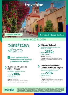 Catálogo Travelplan en Sevilla | Travelplan Querétaro | 2025-10-01T00:00:00.000Z - 2026-01-31T00:00:00.000Z