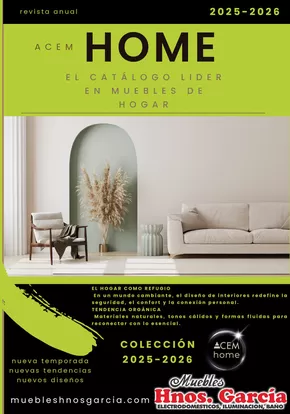 Catálogo Muebles Hnos. García en Barakaldo | El Catálogo Lider En Muebles De Hogar | 2025-10-01T00:00:00.000Z - 2026-01-31T00:00:00.000Z