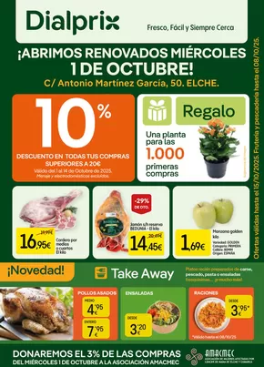 Catálogo Dialprix en Elche | ¡Abrimos Renovados Miércoles 1 De Octubre! | 2025-10-01T00:00:00.000Z - 2025-10-15T00:00:00.000Z