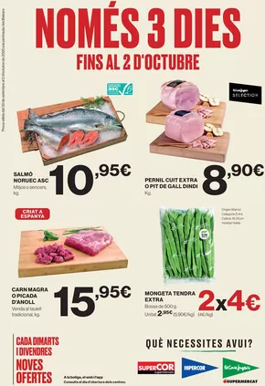 Catálogo Hipercor | Només 3 Dies | 2025-10-01T00:00:00.000Z - 2025-10-02T00:00:00.000Z