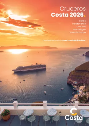 Catálogo Nautalia Viajes en Gijón | Catálogos Costa Cruceros 2025 - 2026 | 2025-10-01T00:00:00.000Z - 2026-01-31T00:00:00.000Z