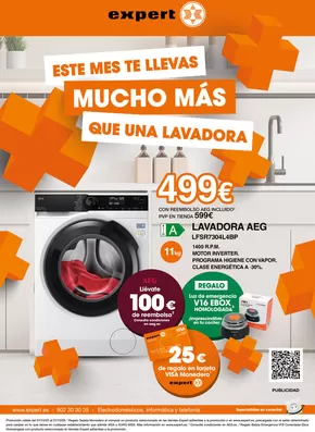 Catálogo Expert en Valencia | Este Mes Te Llevas Mucho Más Que Una Lavadora | 2025-10-01T00:00:00.000Z - 2025-10-31T00:00:00.000Z