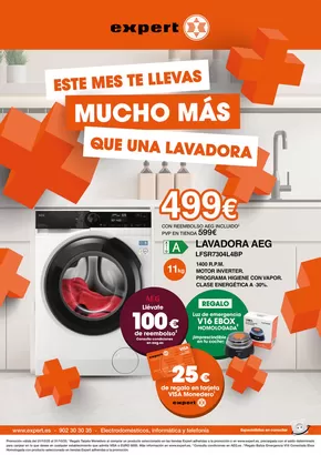 Catálogo Expert en Montblanc | Este Mes Te Llevas Mucho Más Que Una Lavadora | 2025-10-01T00:00:00.000Z - 2025-10-31T00:00:00.000Z