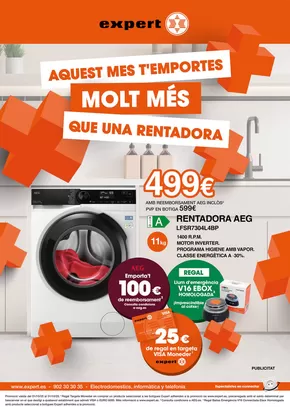 Catálogo Expert en Valencia | Quest Mes T'emportes Molt Més Que Una Rentadora | 2025-10-01T00:00:00.000Z - 2025-10-31T00:00:00.000Z