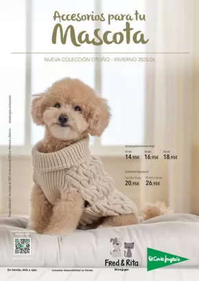 Catálogo El Corte Inglés en Zaragoza | Accesorios para tu Mascota | 2025-10-01T00:00:00.000Z - 2026-01-06T00:00:00.000Z